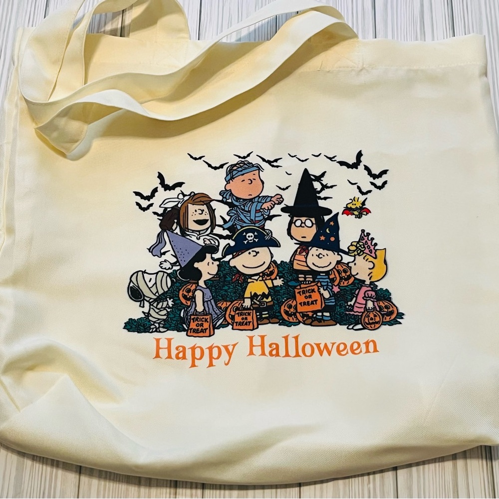 Charlie Brown Halloween Tote Bag